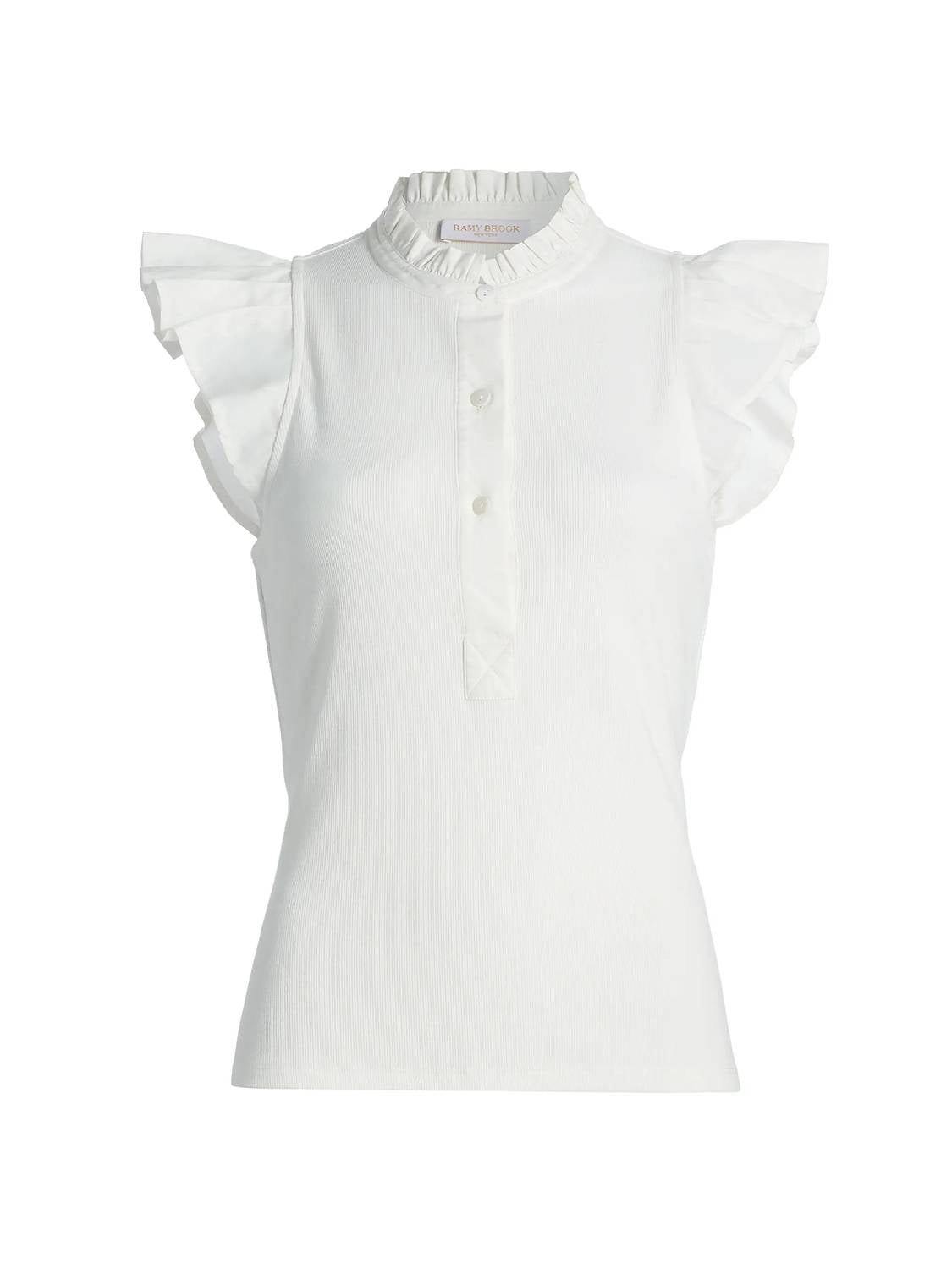 Ramy Brook - Monroe Flutter Sleeve Top