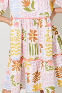 Baevely By Wellmade - Sylvie Abstract Dress