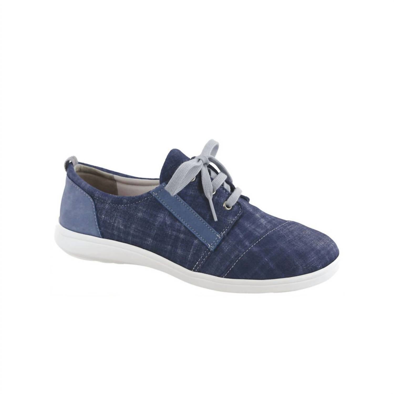 SAS Women's Marnie Lightweight Sneaker in blue jay nubuck - women's sneaker
