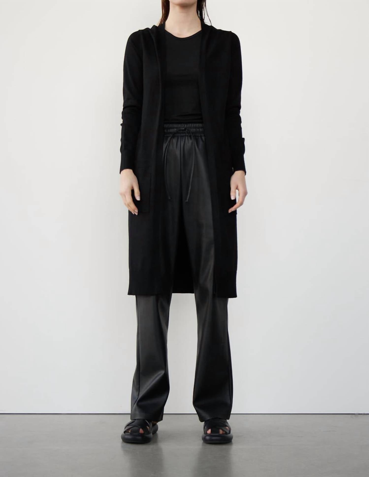 Withblack - Amanda Long Knitted Cardigan