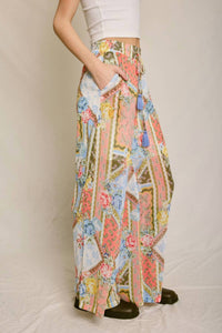 Dress Forum - Sunset Symphony Wide Leg Pull On Pants