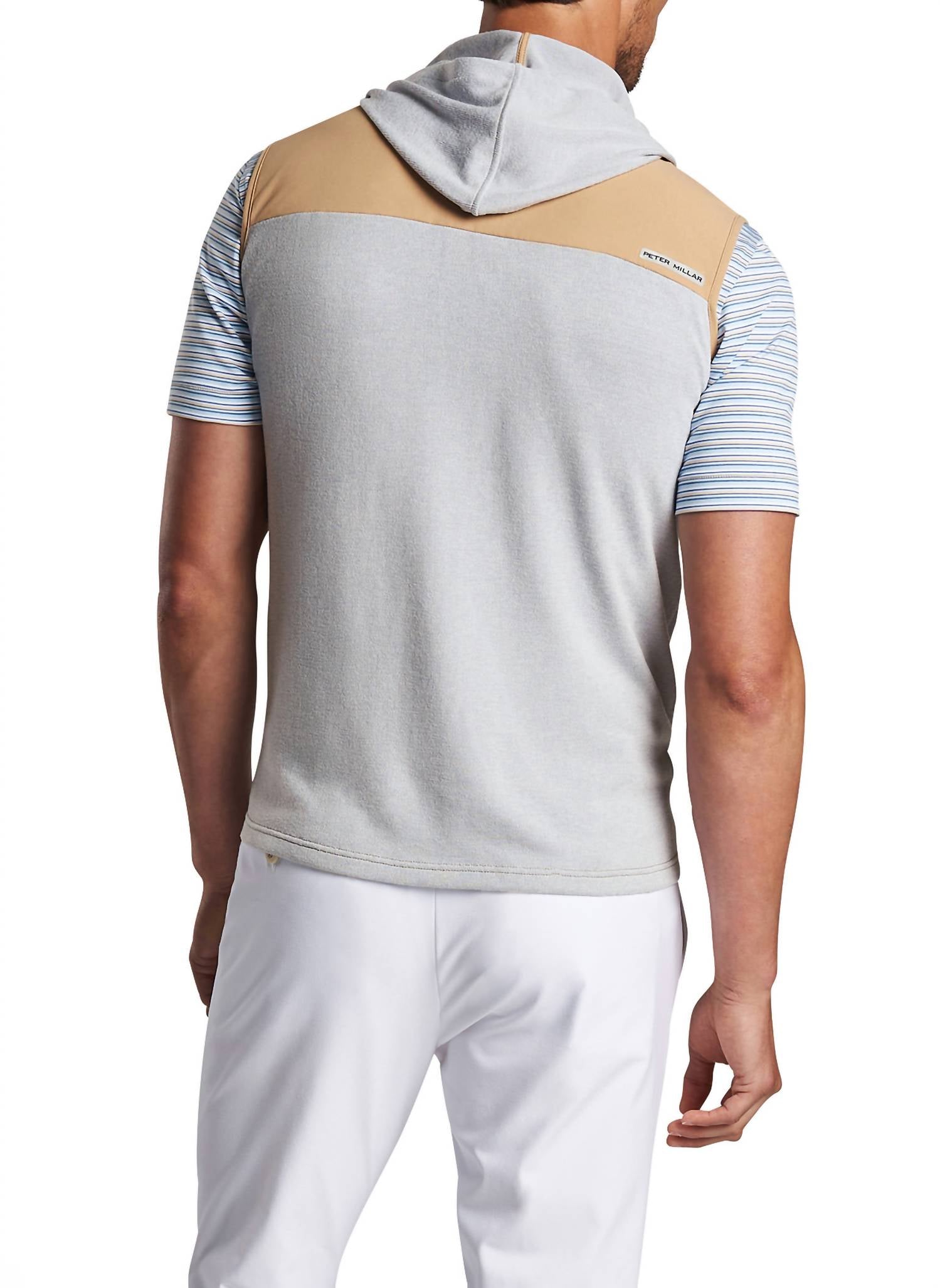 Peter Millar - Solstice Performance Hybird Full-zip Hoodie Vest