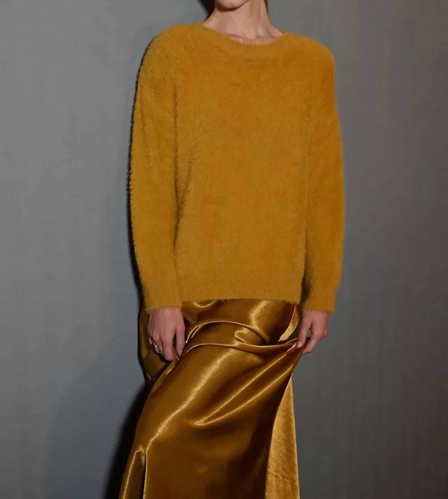 Molly Bracken - Fuzzy Knitted Sweater