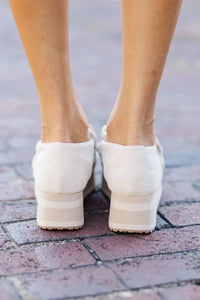 Olem - Women's Amy Platform Suede Shoes
