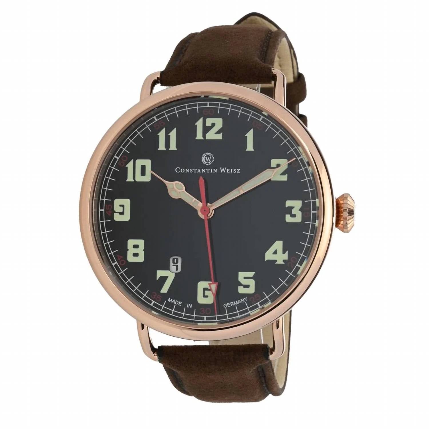 Constantin Weisz - Men's 45mm Big Pilot 1926 Automatic Strap Watch