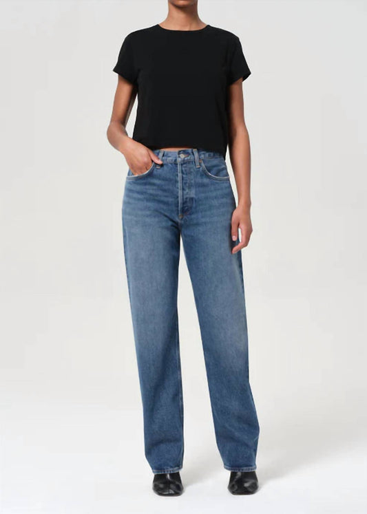 Agolde - Kelly High Rise Straight Leg Jeans