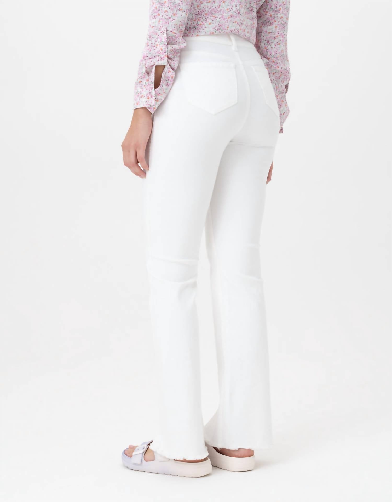 Renuar - split hem twill jean