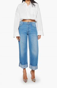 Mother - Smoothie Ankle Length Cuffed Jeans