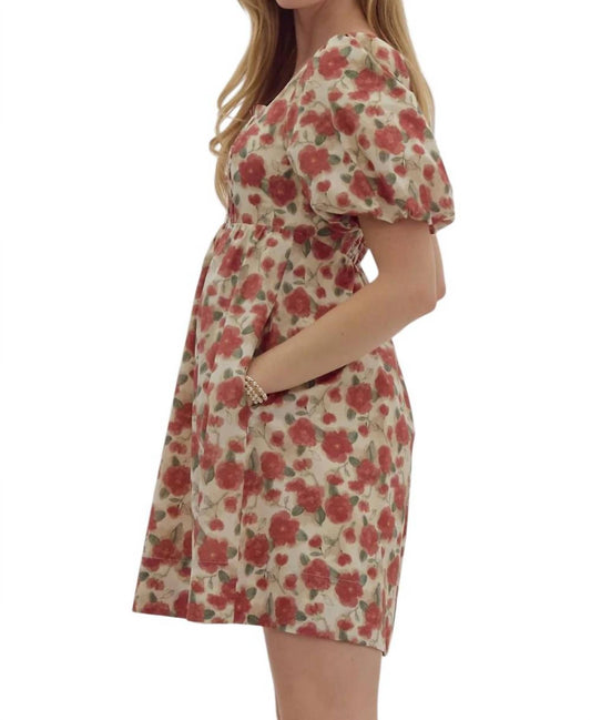 Entro - Floral Mini Dress