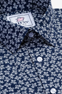 Alynn - Men's Brooks Floral Untuckable Dress Shirt