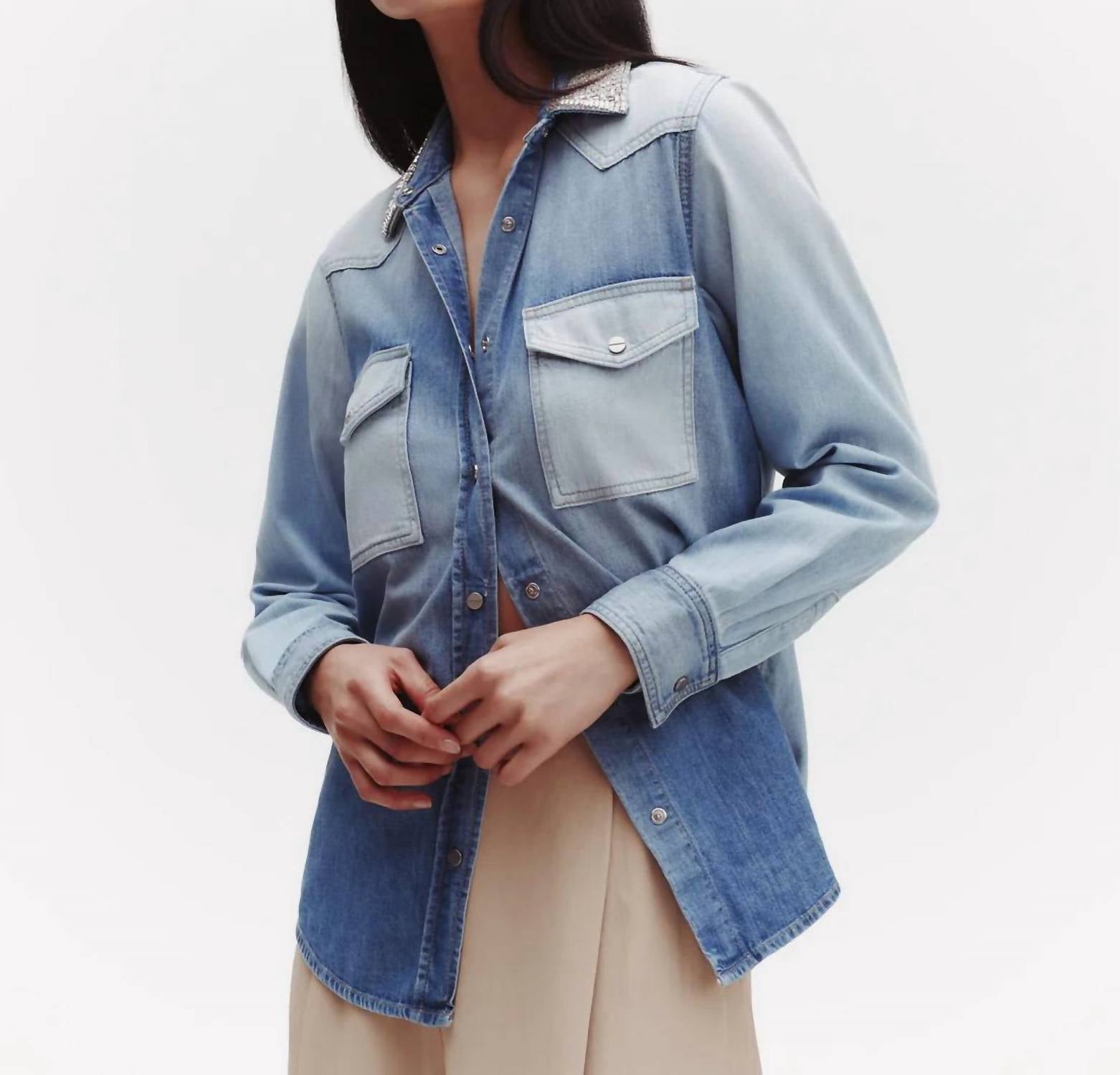 Twp - Lightweight Cotton Denim Shirt