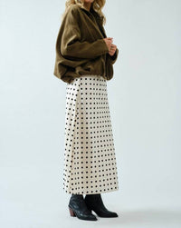 Spice Alley - Dotty Midi Skirt
