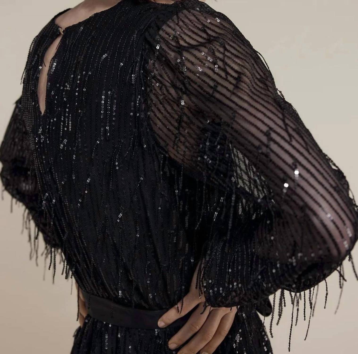 Summum - Fringe Dress With Sequins