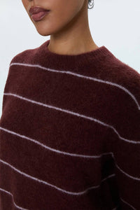 Pistola - Ivy Crewneck Burgundy Pullover