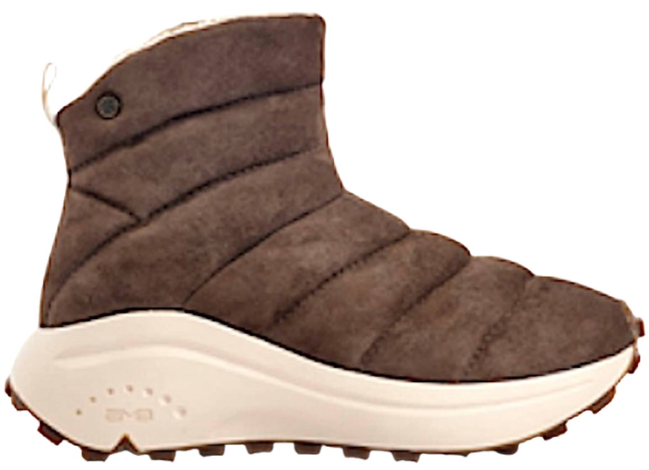 bussola Women's Brooke Round Toe Bootie in silk suede cuba - women's shoe