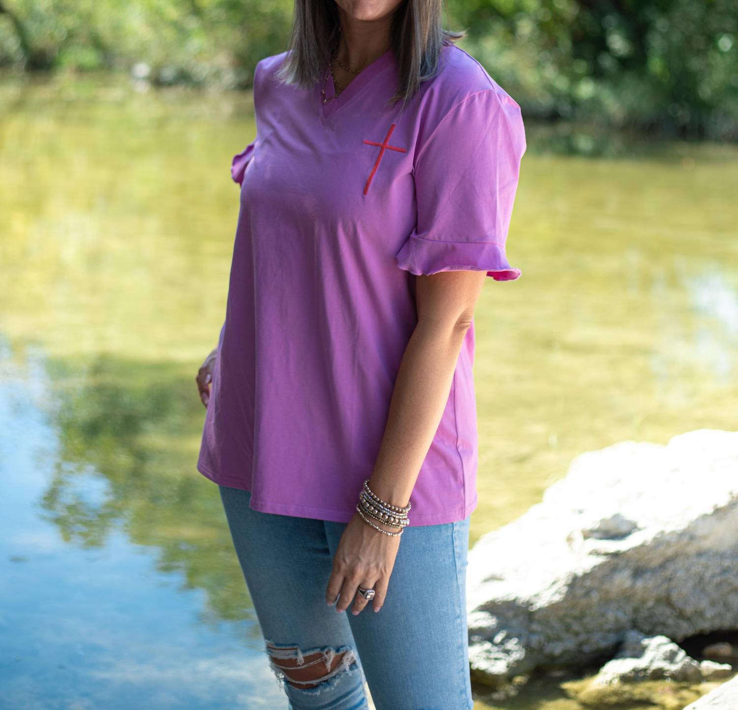 Layerz Clothing - Cross Short Sleeve Tee