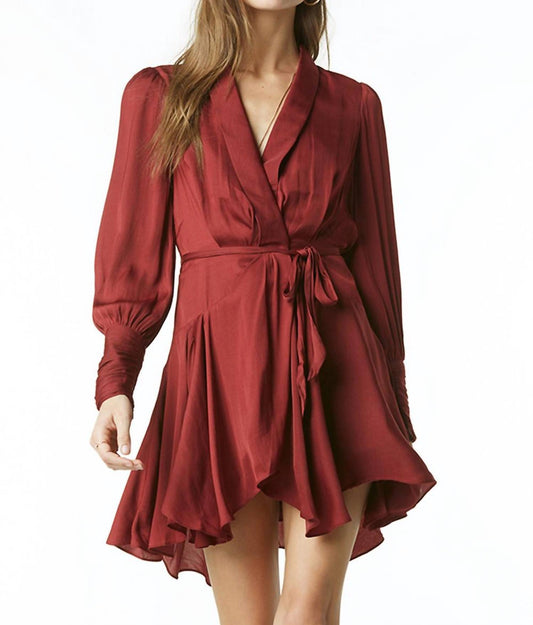 Glenna Poly Silk Dress