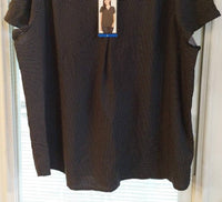 Hilary Radley - V-Neck Blouse
