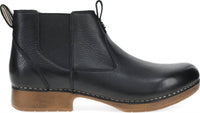 dansko Women's Michele Chelsea Boots in black - women's shoe - detail view