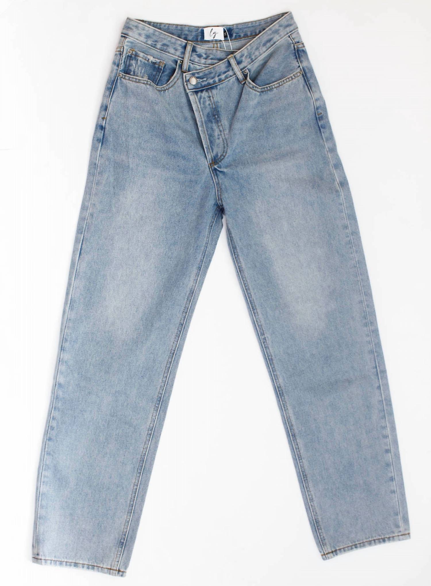 Loulou & Ginny - Asymmetric Mom Jeans