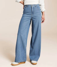 Z Supply - Mia Loose Wide Leg Denim Pants