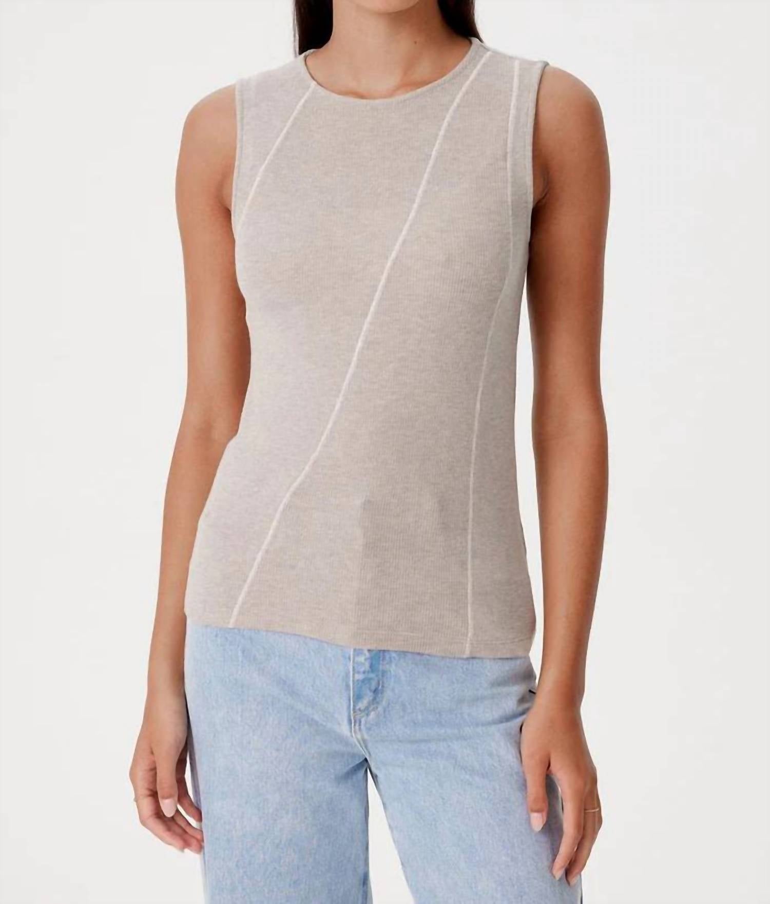 Goldie - Shell Top With Outside Seams