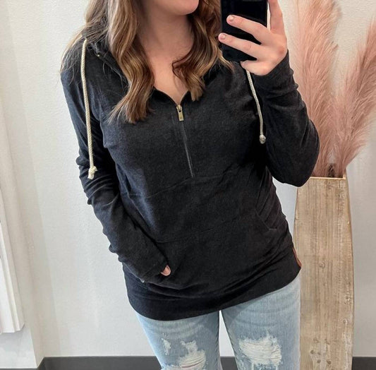 Ampersand Ave - Fleece Halfzip Sweatshirt