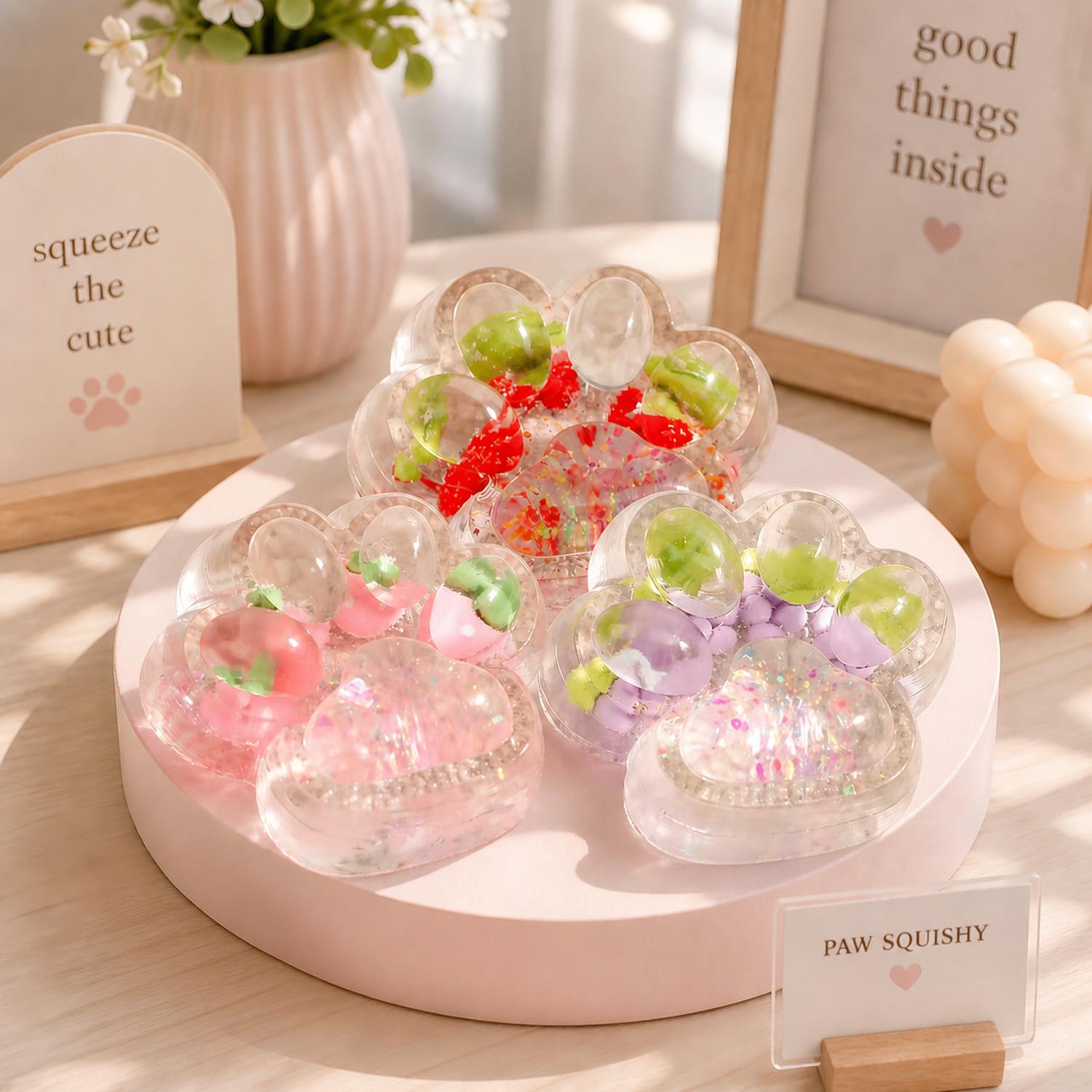 Julia Rose - Paw Print Squishy