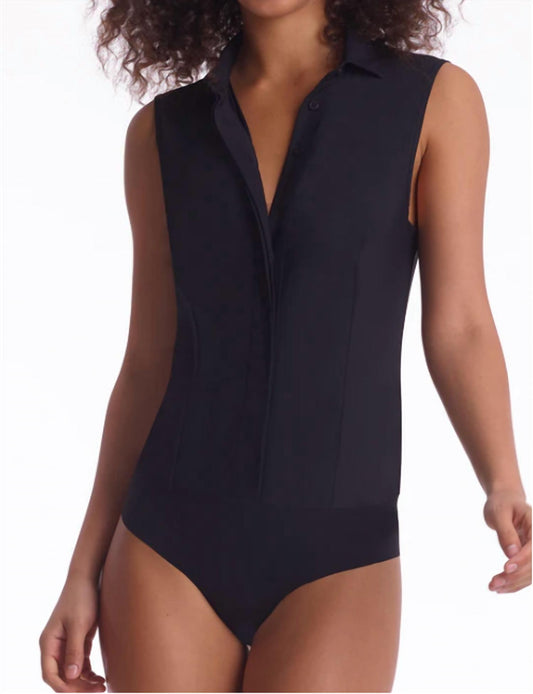 Commando - Classic Sleevelesss Button Up Bodysuit