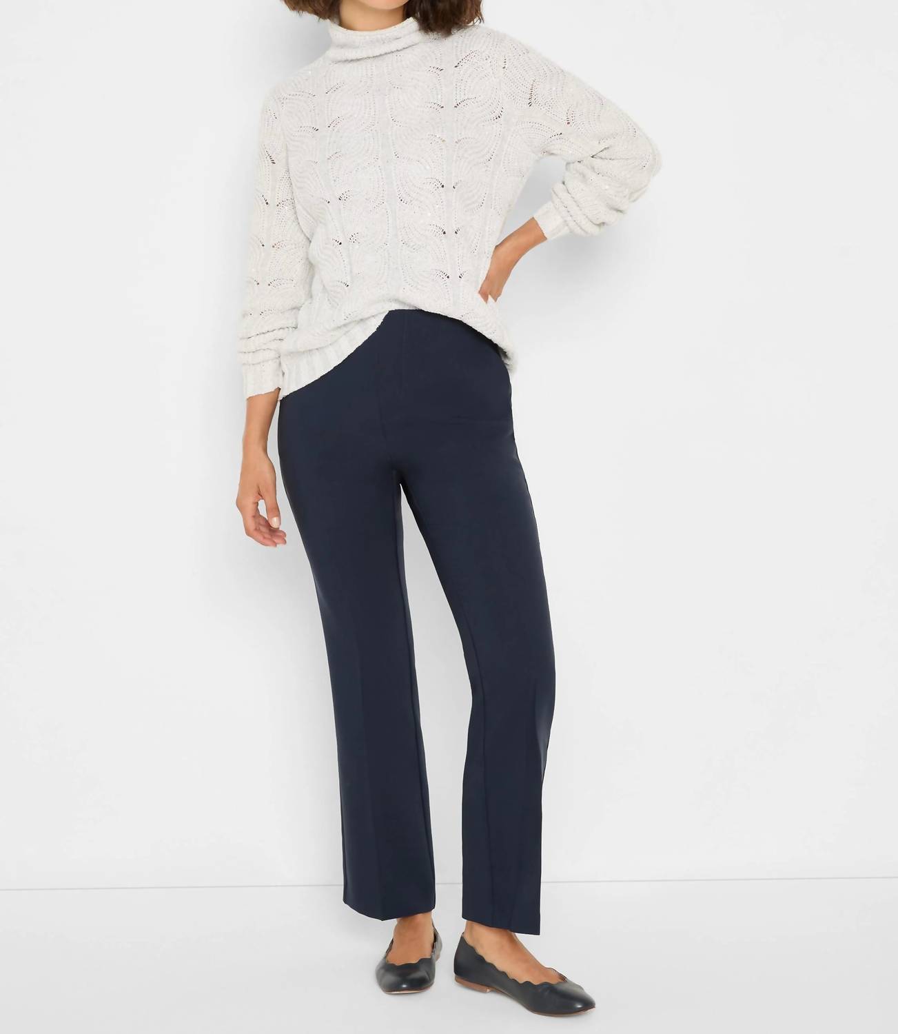 Nic + Zoe - Cable Sparkle Sweater