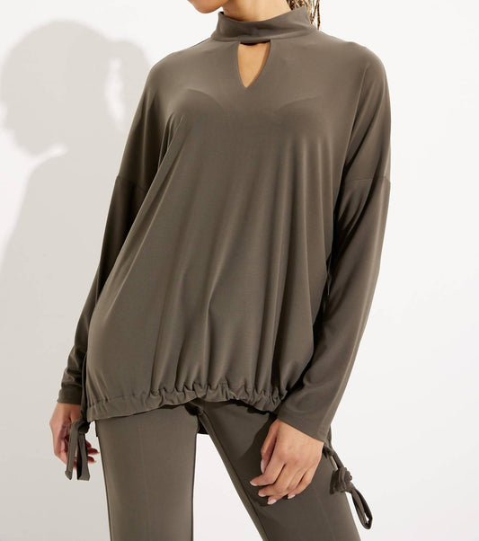 Joseph Ribkoff - Keyhole Neck Top