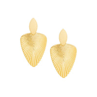 Marlyn Schiff - Women's Leaf Drop Earrings