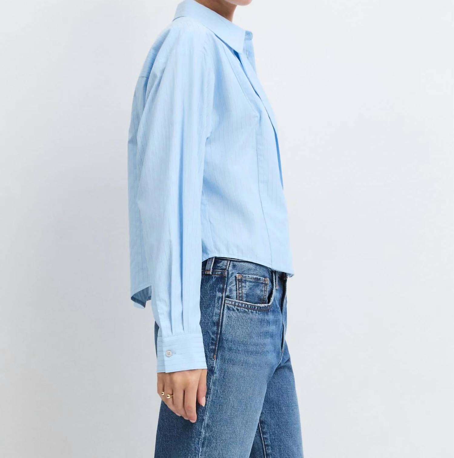 Favorite Daughter - Jenni Collared Shirt Top