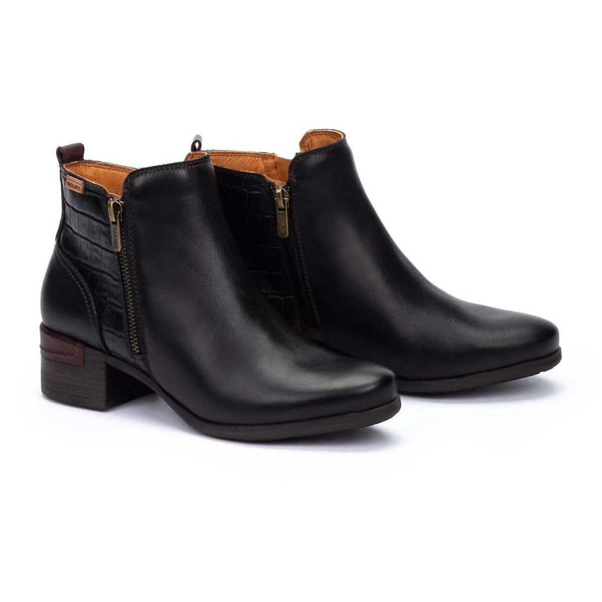 Pikolinos - Women's Malaga Heeled Ankle Boots With Zip