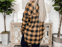 Ampersand Ave - Nightly Way Flannel Plaid Shirt