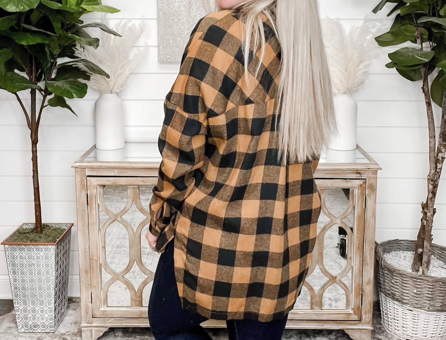 Ampersand Ave - Nightly Way Flannel Plaid Shirt