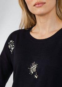 J. Society - Ariana Brooch Crew Sweater