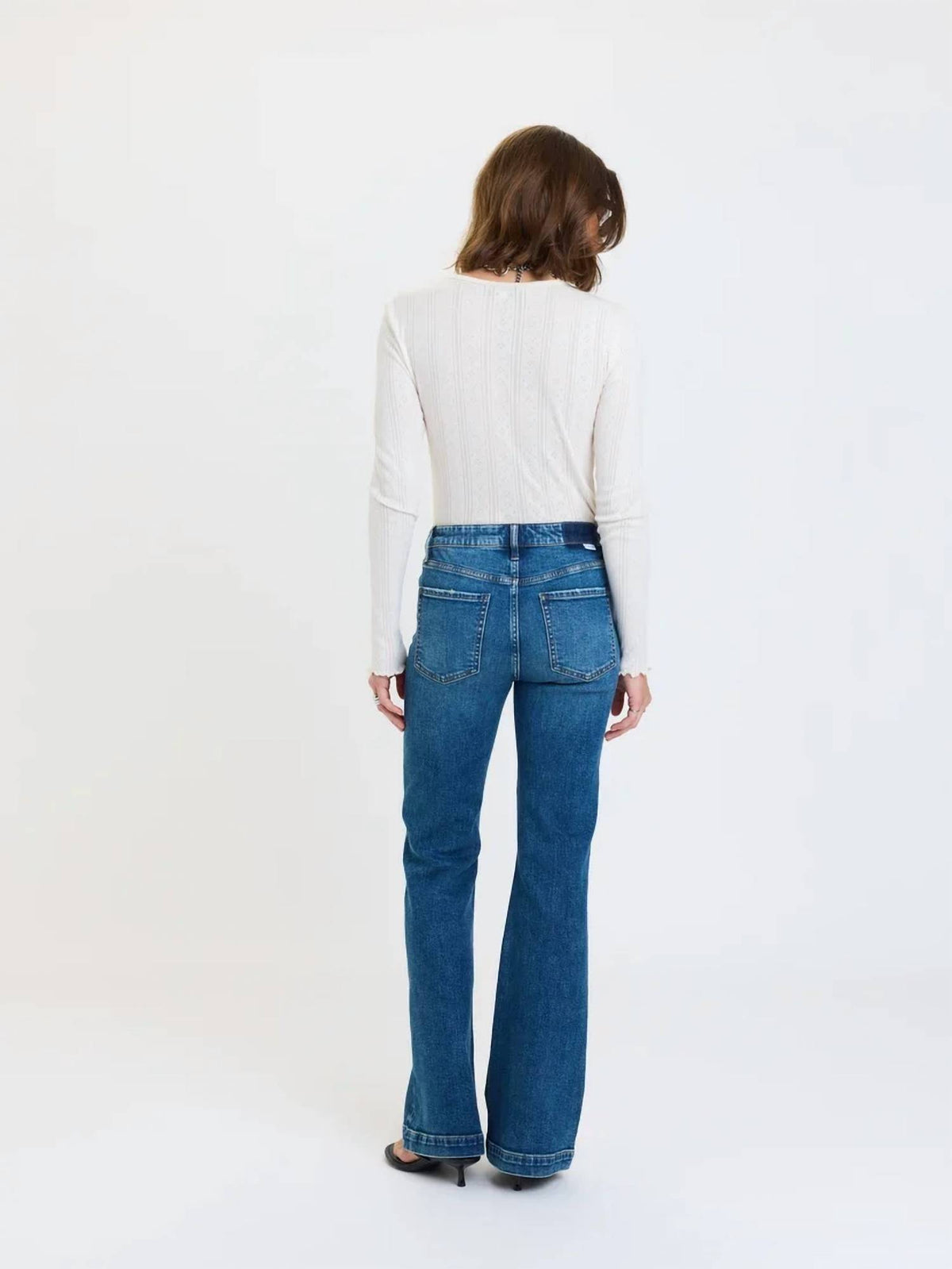 Daze - Heartbreaker Mid Rise Flare Jean