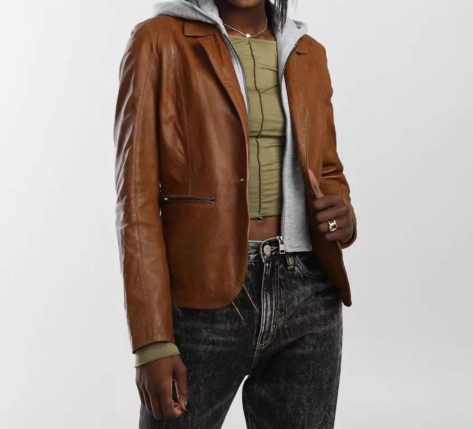 Mauritius - Amali Leather Jacket
