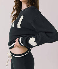 Chaser - Ski Heart Sweatshirt