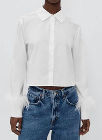 Tanya Taylor - Largaux Feather Top
