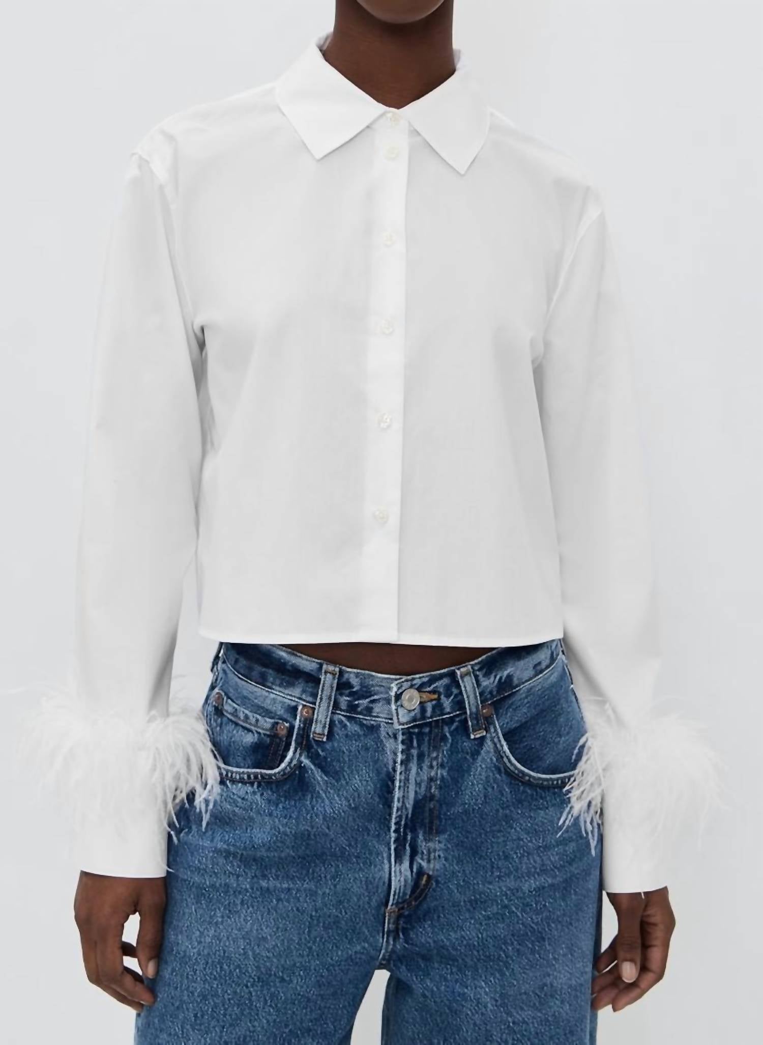 Tanya Taylor - Largaux Feather Top