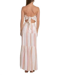Elan - Strapless Maxi Smock Dress