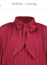 Bishop + Young - Women Isabella Pleat Detail Top