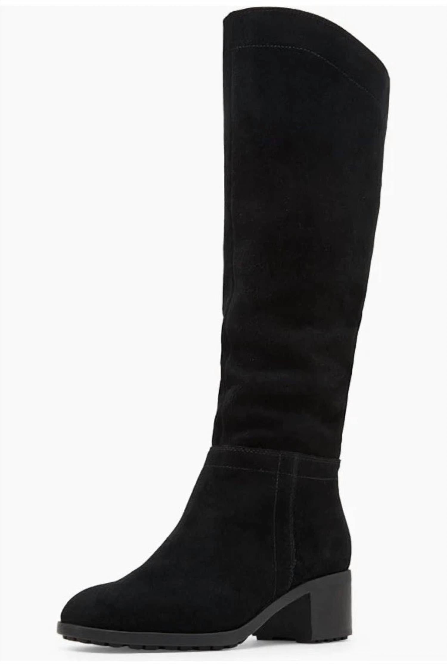 Blondo - Women's Tatiana Waterproof Suede Leather Tall Boots