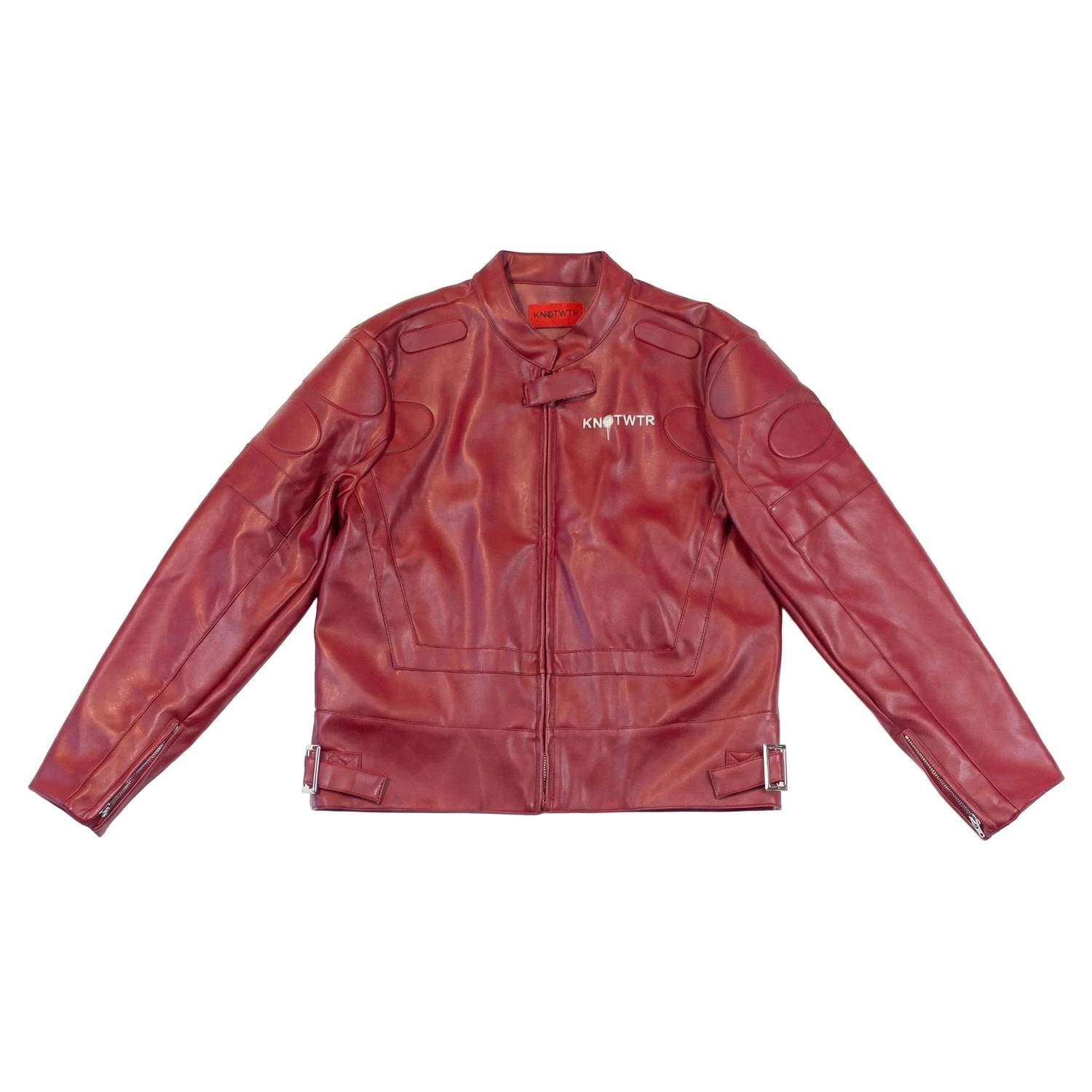 Knotwtr - Unisex I’m Worth A Lot Long Sleeve Leather Jacket