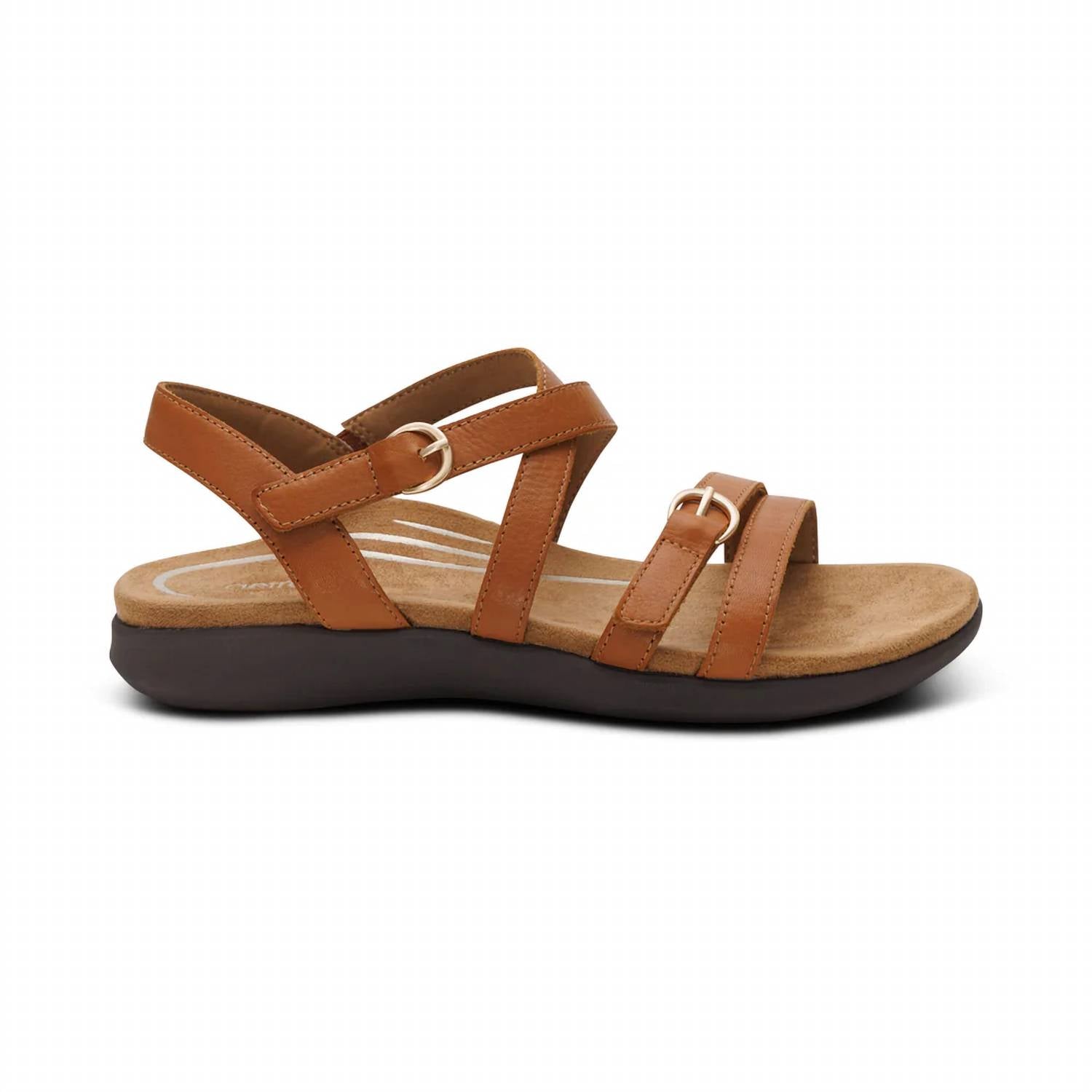 Aetrex - Women's Hadley Adjustable Quarter Strap Sandal