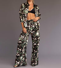 Heroine Sport - Satin Snap Closure Shirt