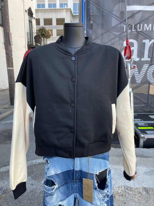 Vividlux - Two Tone Bomber Jacket