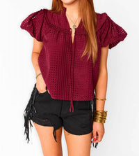 Buddylove - Leeland Puff Sleeve Top